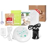 Ionic Foot Bath Detox Machine with Himalayan Salt，Ion Foot Spa for Home Use | Foot Detox Machine With Auto Shut-Off 30-Min Timer，Portable Home Foot Spa for Detox &amp; Relaxation with Ion Array ＆10 Liners
