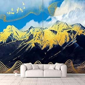 Wall Murals for Bedroom Traditional Chinese Landscape View Large Removable Wallpaper Peel and Stick Wall Stickers - 66x96 inches