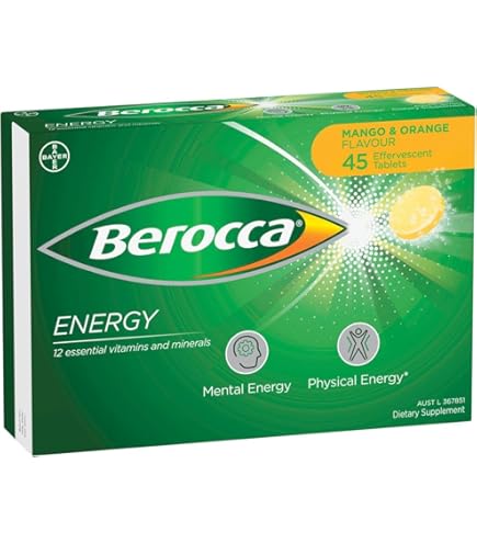 BEROCCA ENERGY EFFERVESCENT Tablets Including B Vitamins, Magnesium - View #9