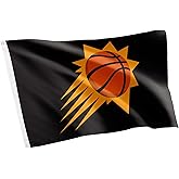 Desert Cactus Phoenix Suns Flag Team NBA National Basketball Association 100% Polyester Indoor Outdoor 3x5 feet Flags (Flag C)
