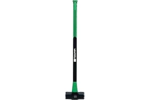 Hooyman Sledge and Club Hammer with Heavy Duty Construction, Ergonomic No-Slip H-Grip Handle, Fiberglass Core, High Strength Steel for Construction, Gardening, Land Management, Yard Work, and Outdoors