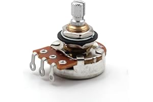 THE ART OF TONE Bourns Guitar & Amp Potentiometer, 500K Audio, Knurled Split Shaft