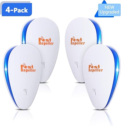 Civpower Ultrasonic Pest Repeller Electronic Repellent Indoor Plug In Pest Control Of Insects Mice Ant Mosquito Spider Rodent Roach Pest Defender For Children And Pets Safe 4 Packs Amazon Co Uk Garden Outdoors