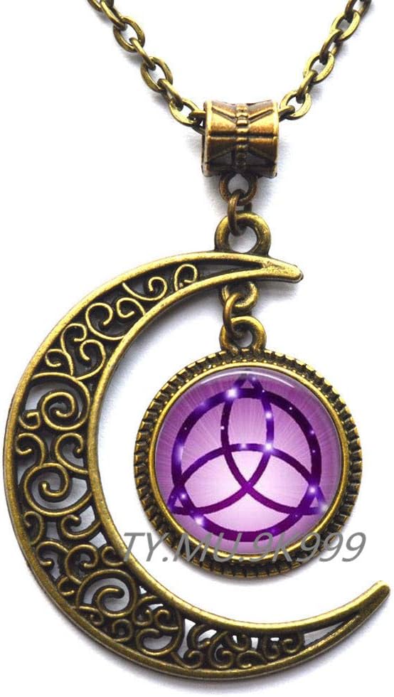 mother and daughter knot necklace