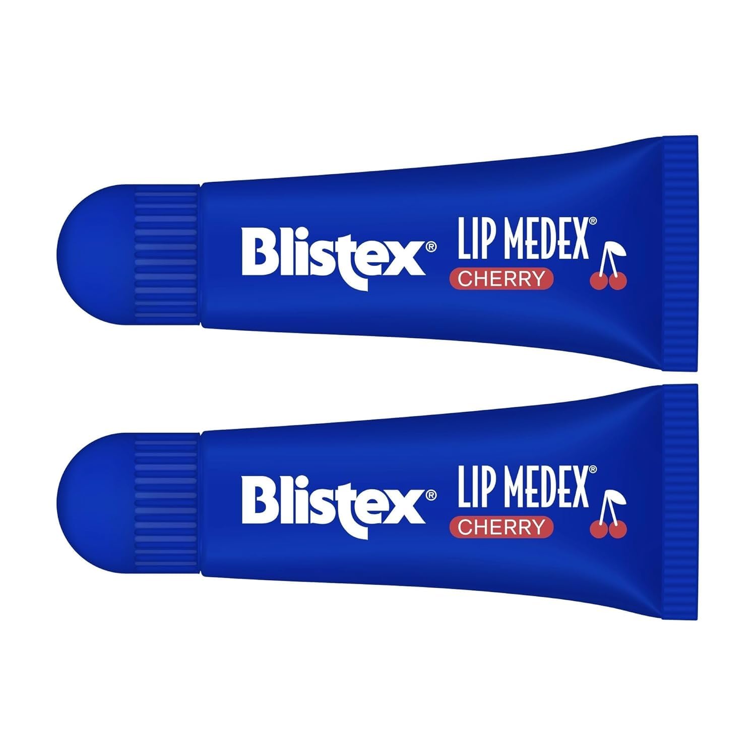 Blistex Cherry Lip Medex, 2 Count, 0.35 oz Each, Advanced Hydration, Medicated Relief with Cooling, Soothes and Protects, Restores Healthy Moisture Balance to Lips, 1 Pack