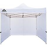 Caddis Sports Rapid Shelter Sidewall, White, 10'x10'