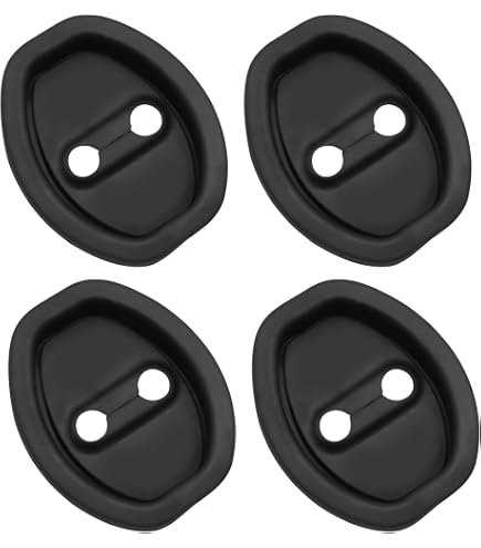 Protections Silicone Pour Loquets De Portière Voiture - Lot De 4, Anti-rayures Et Amortissantes - Pour SUV, Camion, Véhicule