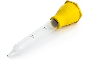 Fox Run Heat-Resistant Glass Turkey Baster with Silicone Bulb
