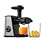 ORFELD Juicer Machines, Slow Masticating Juicer Extractor Easy to Clean, Quiet Motor and Reverse Function, Cold Press…