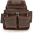 Estwing 9-Pocket Full Leather Framer's Pouch Brown
