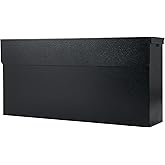 YEVVAIOC Wall-Mount Mailboxes for House Large Capacity Mail Box for Outside Galvanized Steel Rust-Proof Metal Mailbox Waterpr