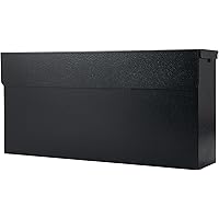 YEVVAIOC Wall-Mount Mailboxes for House Large Capacity Mail Box for Outside Galvanized Steel Rust-Proof Metal Mailbox Waterpr