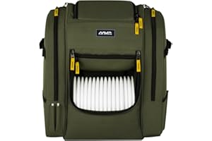 MVP Disc Sports Voyager Lite Backpack Disc Golf Bag (Olive)