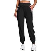 BMJL Women's Joggers 28" Travel High Waisted Workout Pants Hiking Casual Athletic Track Pant Gym Running Training Pockets