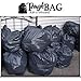 ToughBag 64-65 Gallon Trash Bags Heavy Duty, 50 x 48” Large Black Garbage Bags (50 Count) - Made In USA