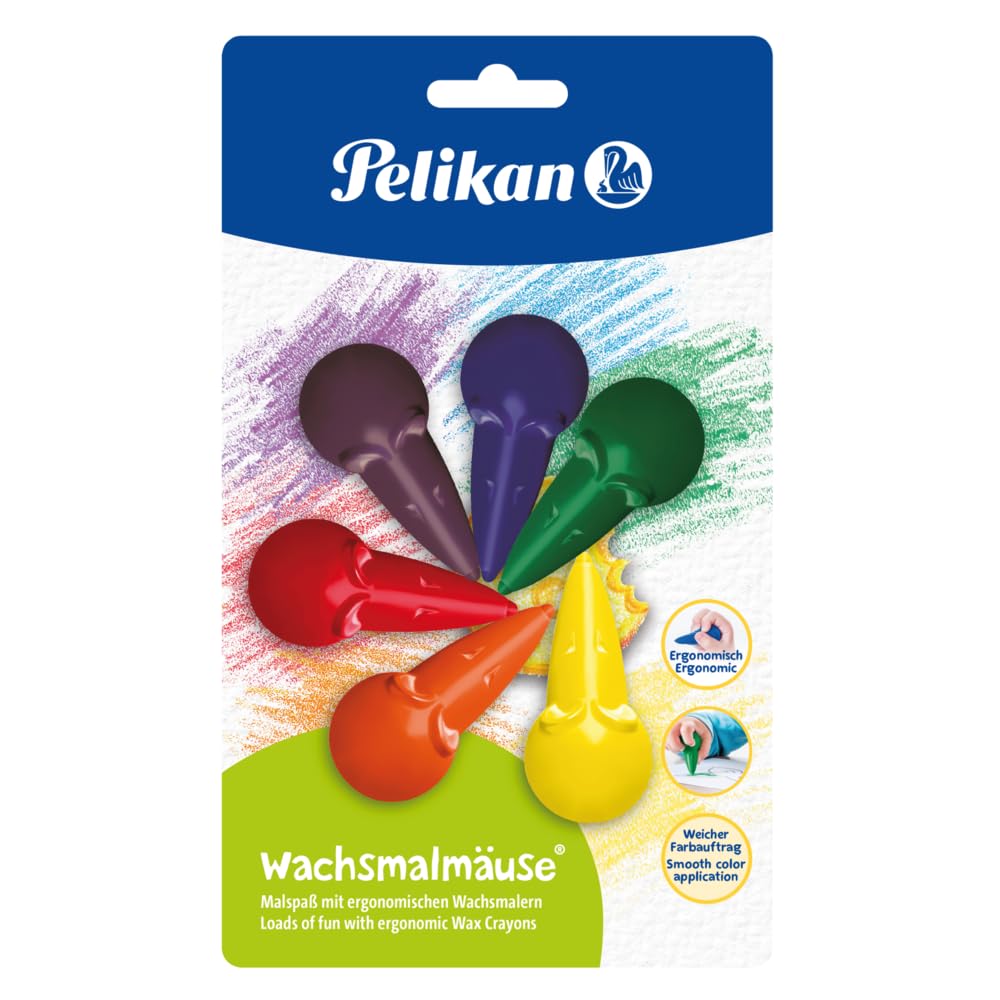 Pelikan Wax Mice Crayons