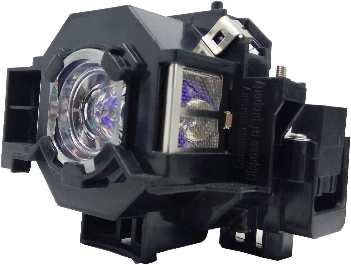 Tawelun ELP41 V13H010L41 Replacement Projector Lamp Bulb with Housing for for PowerLite S5/S6/77C /78, EMP-S5,EMP-X5 Projectors