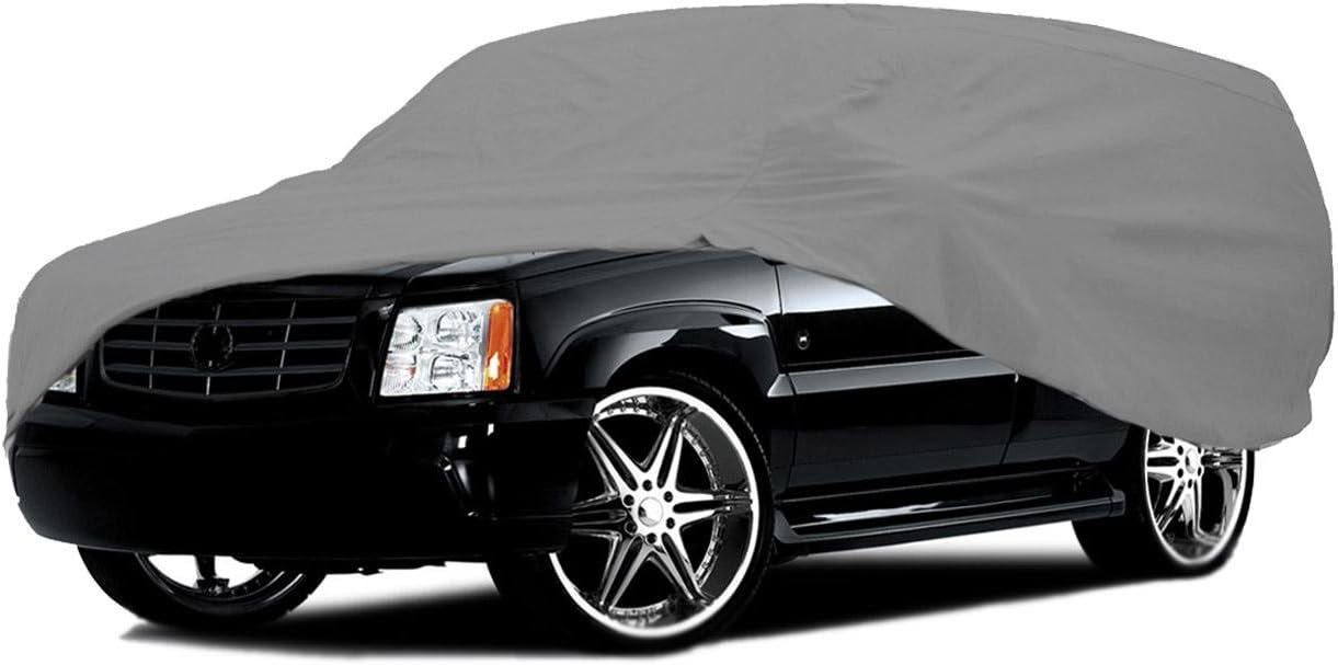 3 Layer All Weather SUV Automobile Car Cover fits Subaru Outback Sport Utility Vehicle Model Years 1996-2009 Breathable auto Protection