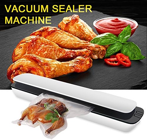 NewPal Vacuum Sealer Machine Auto Sealing System for Food Sous Vide Free 5 Starter Kit Vacuum Bags Food Preservation
