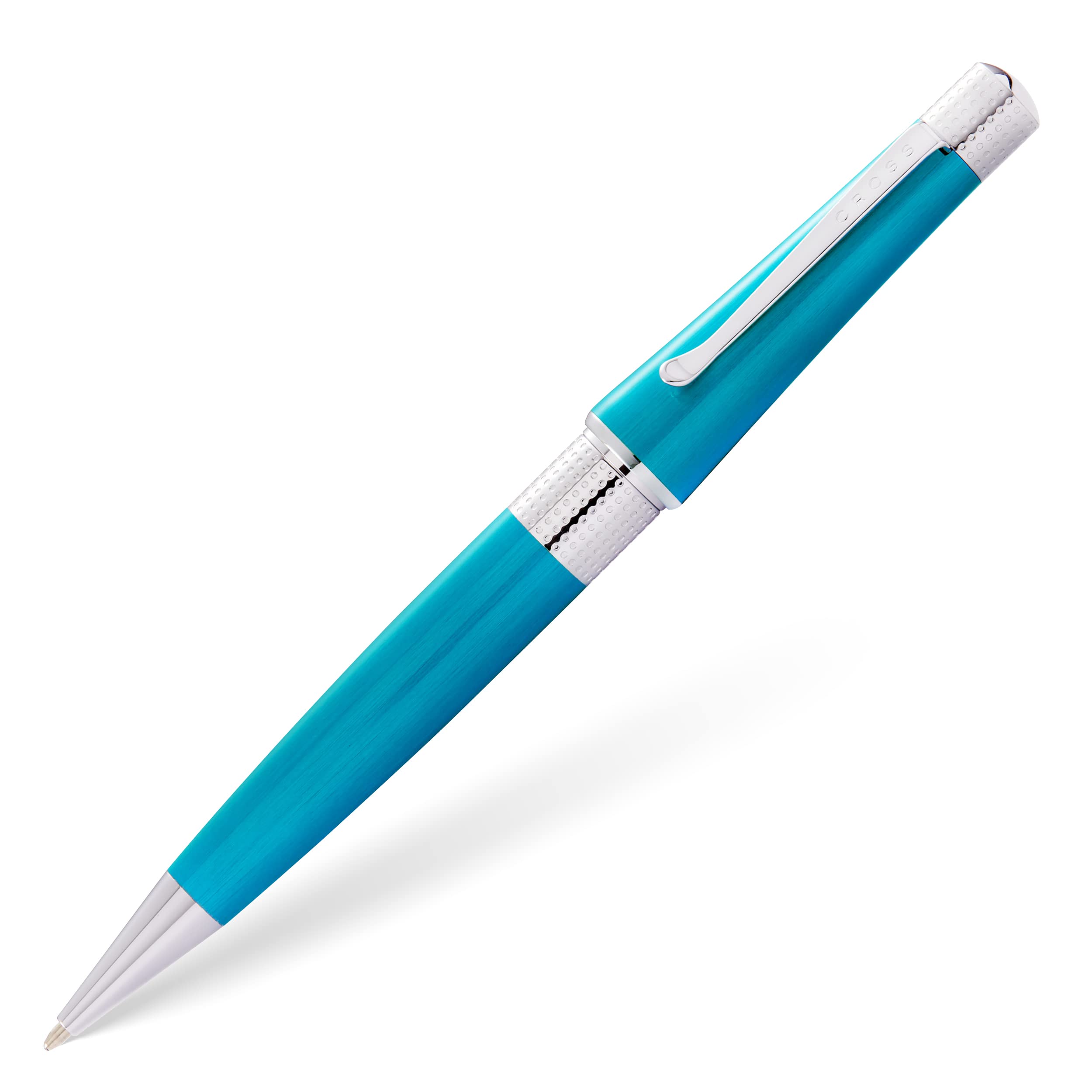 CROSS Beverly Translucent Teal Lacquer Ballpoint Pen