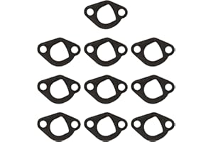 FLYPIG 10pcs Muffler Exhaust Gasket Fits for Honda GX110 GX120 GX160 GX200 5.5HP 6.5HP Engines