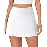 AB-Eleven Skorts for Women Tennis Golf Skirt with Pockets Shorts High Waisted A Line Mini Skirts Athletic Workout Pickleball