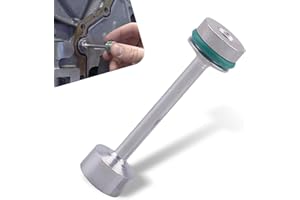 GRANDI Aluminum Oil Diverter Barbell, Alloy Oil Restrictor, for GM Gen III & IV LS Engines LS1 LS2 LS3 LS6 LS7 LS9 LQ4 LQ9 4.8L 5.3L 6.0L 6.2L L92 LS4 L99 LSA (Silver)