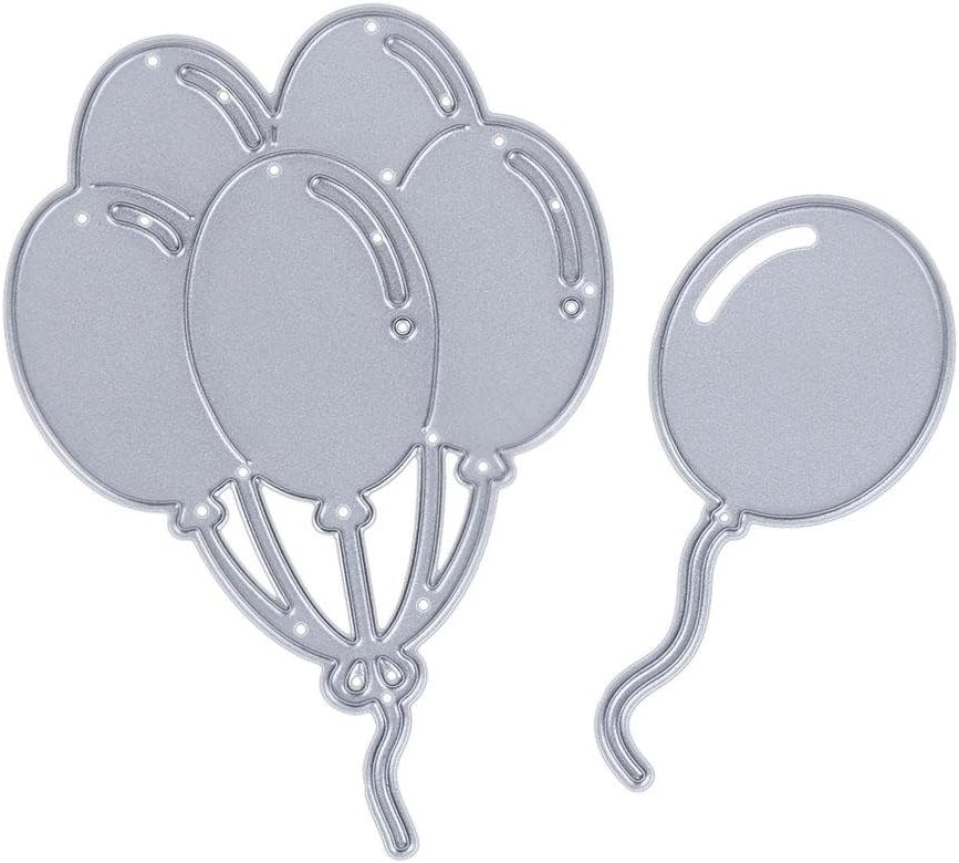 Whitelotous DIY Balloon Shape Scrapbooking Embossing Craft Paper Card Cutting Dies
