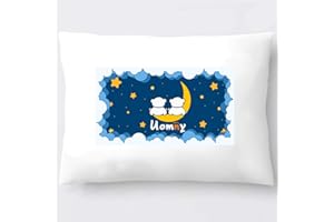 Kids Toddler Pillow 100% Pearl Cotton Machine Washable Baby 1 Pack Pillow 13" x 18" and 14" x 19" Kids Toddler Bedding Small 