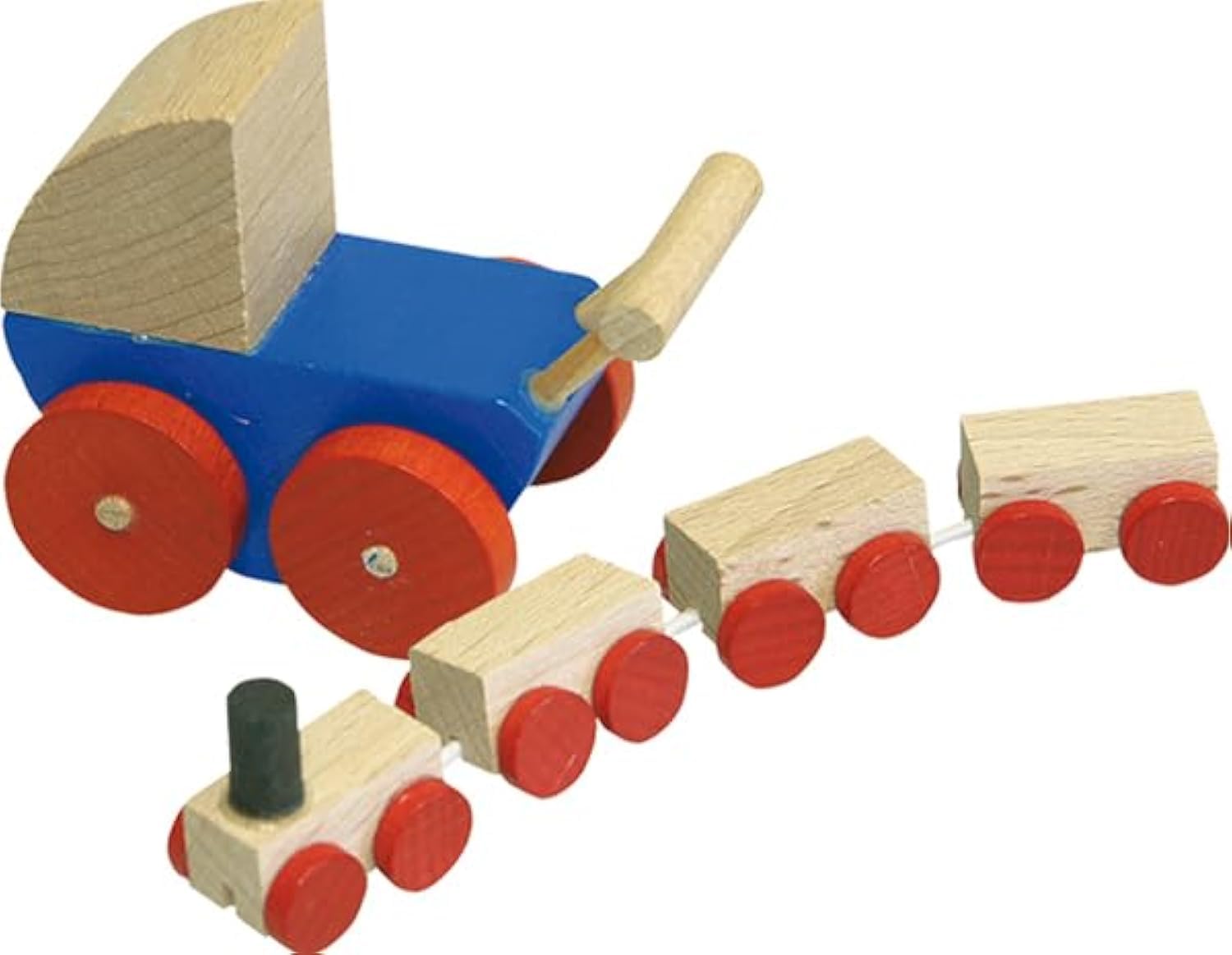 Rulke Rulke21618 Doll Cars and Railroad Accessory Set
