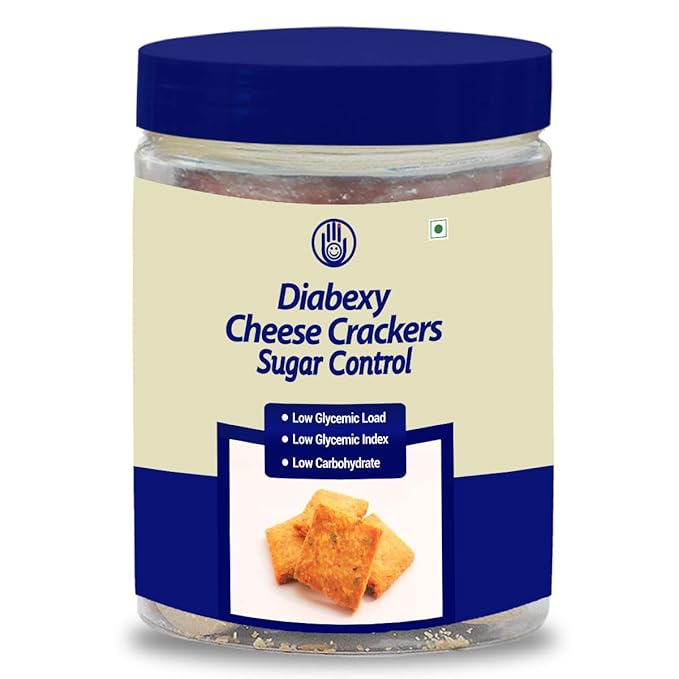 Diabexy Diabetic Food Products Sugar Free Cheese Crackers 175g Amazon.in Grocery & Gourmet Foods