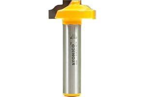 Yonico CNC Cabinet Door Rail and Stile Router Bit Ogee 1/2-Inch Shank 13083