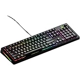 Glorious Gaming - GMMK 3 Custom Mechanical Gaming Full Size Keyboard with Knob, Modular Gasket System, Doubleshot PBT Keycaps, Aluminum Switch Plate, Hotswappable Switches, ANSI (Black) (Renewed)