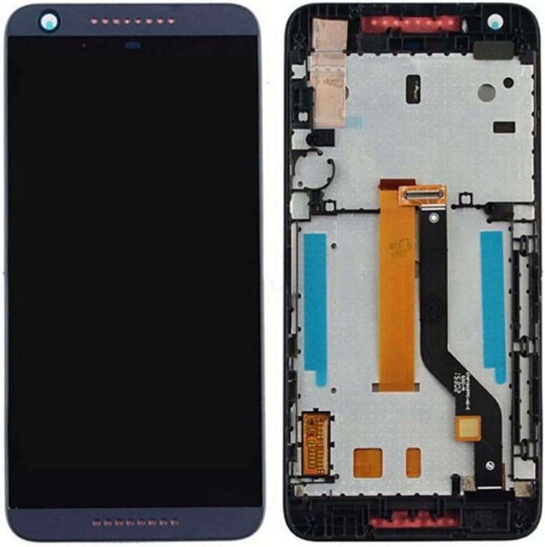 LSHtech LCD Display Touch Screen Digitizer Assembly for HTC Desire 626G with Frame + Tools (Black)