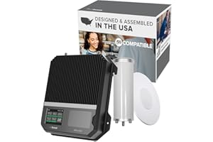 weBoost for Business Office 200 (75 Ohm) Cell Phone Signal Booster | 5G/4G LTE | 72 dB | DIY | All U.S Carriers - Verizon, AT&T, T-Mobile & More | Up to 10,000 sq ft | FCC Approved