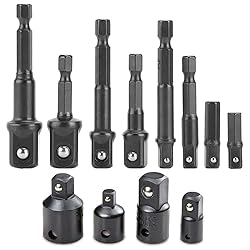Mesee 12 In 1 Impact Socket Adapter Set, Air Impact
