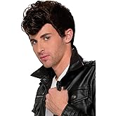 Rubies 50’s Greaser Brown Wig for Adults, Men's No Size