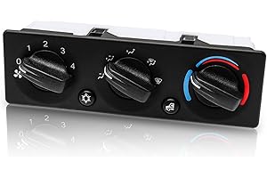 KERIOLEE Q21-6119 AC Climate Control Module Compatible with Peterbilt 220 337 348 367 389 520 Trucks A/C Heater Control Panel Switch, Q216119 Air Conditioning Temperature Control Head Unit