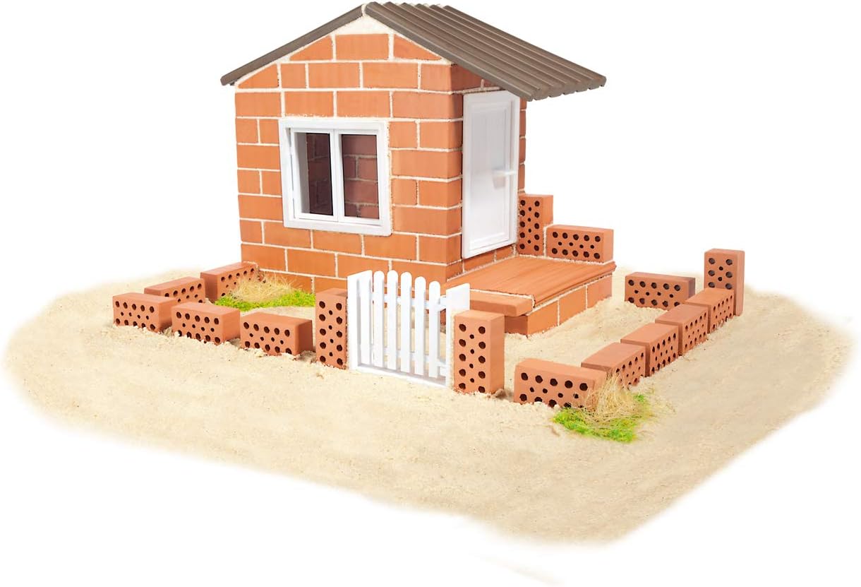 Teifoc 2042822 4500 - Beach House - Build with real Bricks & Cement, Multicolor - Image 3