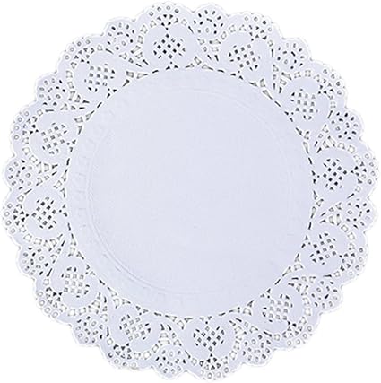 Milopon 150x Napperon En Papier Avec Dentelle Decoration Gateau Blanc Pour Patisseries Cookies Fete 26 25cm Amazon Fr Cuisine Maison