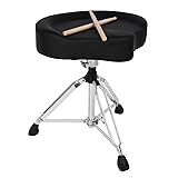 STRICH Saddle Drum Throne Seat, Swivel Adjustable
