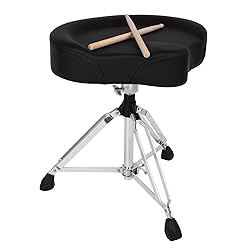 STRICH Saddle Drum Throne Seat, Swivel Adjustable