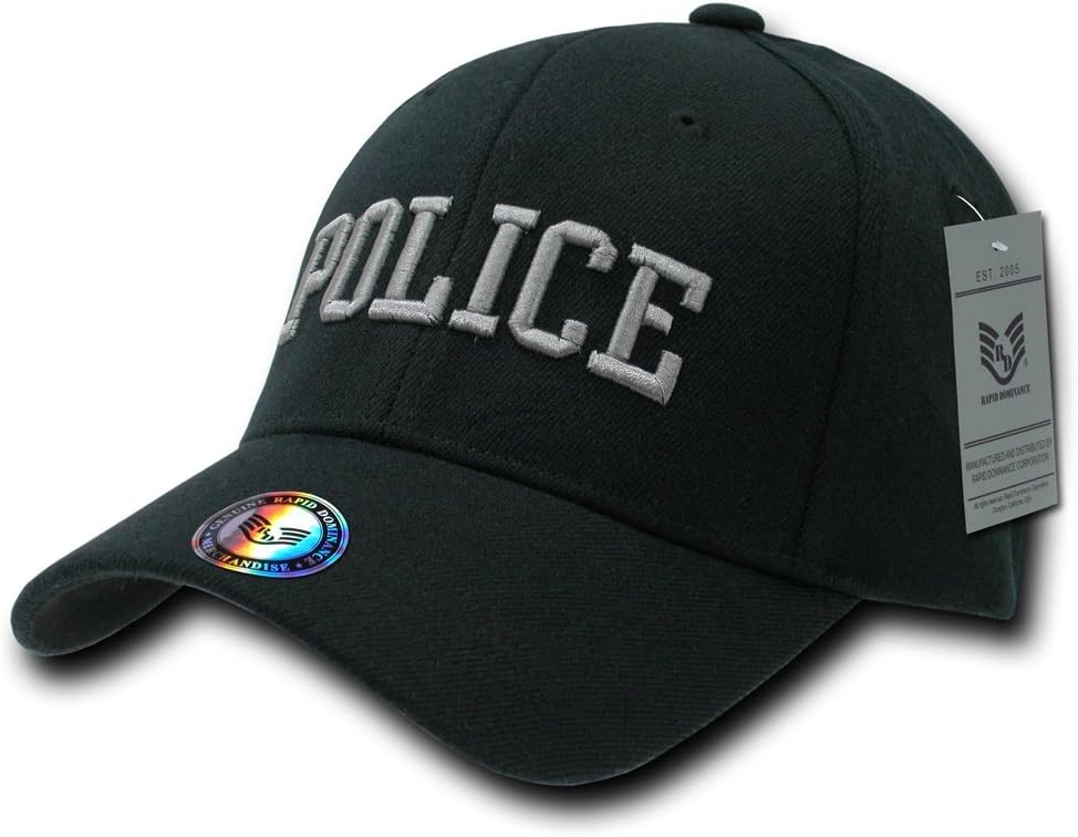 fitall de policía Rapiddominance Flex Gorra, Hombre, Negro: Amazon ...