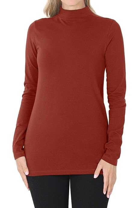 UltraSofts Mock Turtleneck Long Sleeve 