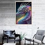 Tomoyuki 5D Diamond Art Kit Dragon Diamond Painting by Numbers for Kids Adults view 6