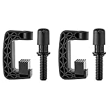 YIBEICO 2pcs Steering Wheel Fixing Clamp for