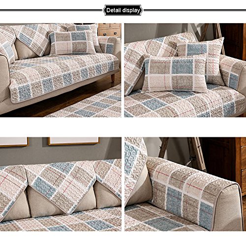 Da Jia Cotton NonSlip Sofa Seats Mat Cover Pad Furniture Protectors