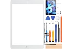 ARSSLY for iPad 9 9th Gen Screen Replacement,Touch Screen Digitizer for iPad 9th Generation 2021 A2602, A2603, A2604, A2605 10.2 inch Touchscreen Glass Kits with Home Button (White)