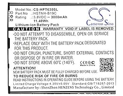 Cameron Sino 3000mAh Replacement Battery for HP