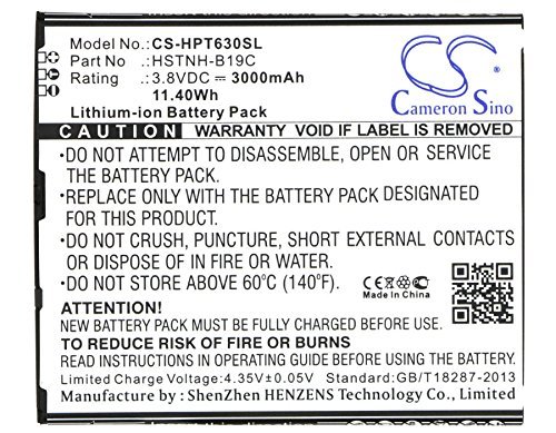Cameron Sino 3000mAh Replacement Battery for HP